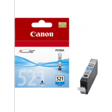 Картридж Canon CLI-521C голубой (cyan) (2934B004/2934B005)