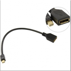 Видео адаптер miniDisplayPort на DVI M-F KS-is KS-555 - 0.15 метра, чёрный